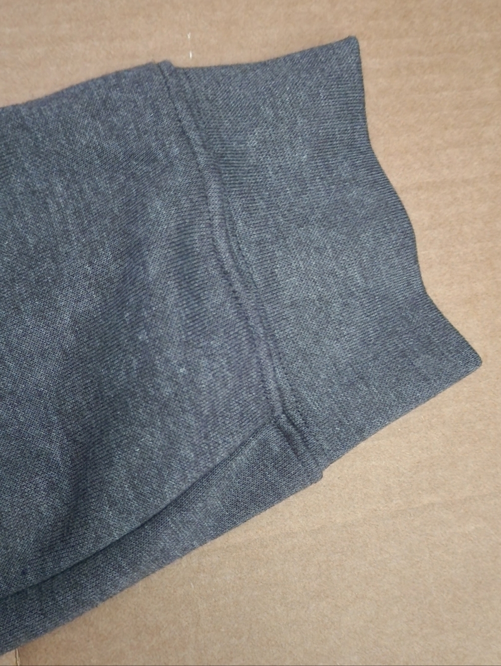 Men's Large Fanatics Charcoal Gray Jogger Sweatpants - Picture 3 of 8